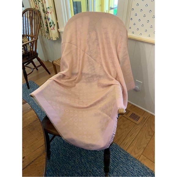 Louis Vuitton Pink Scarf